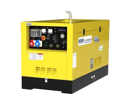 Máquina de soldadura de 30-400A EW400DST con generador KOVO con capacidad de carga de 40kva