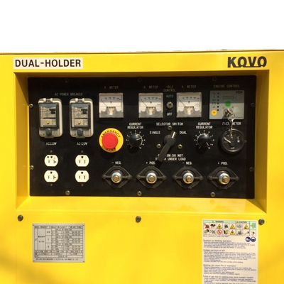 Versátil KOVO EW320DST Soldadora accionada por motor Fácil de operar Frecuencia de pulso 50/60 HZ