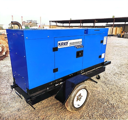 Generador de soldadores con motor Kovo Motosoldadoras Ew400ds-X para potencia de soldadura