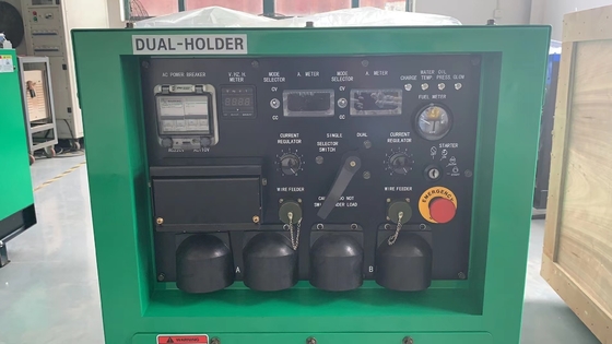 Generador portátil de soldador diesel de corriente nominal 600A 220V/380V KOVO Frontier 400X EW500DST