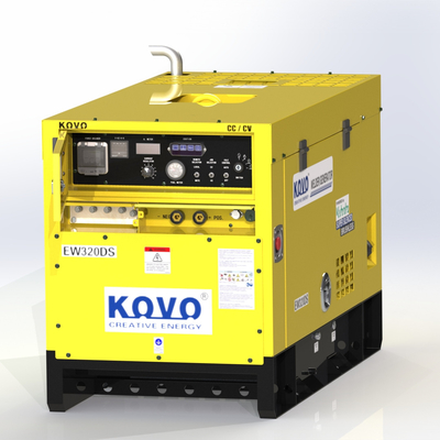 El motor de alta frecuencia y sin maquinaria de soldadura/generador diesel portátil KOVO EW320DST