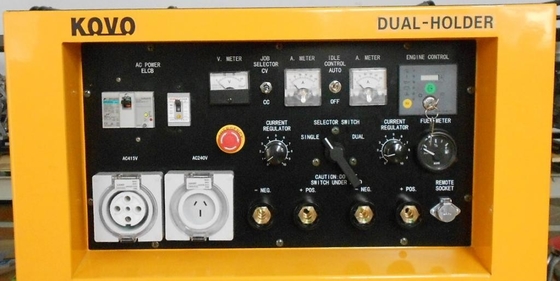 80% Ciclo de trabajo nominal 40°C KOVO EW400DST Soldadoras de diésel con motor