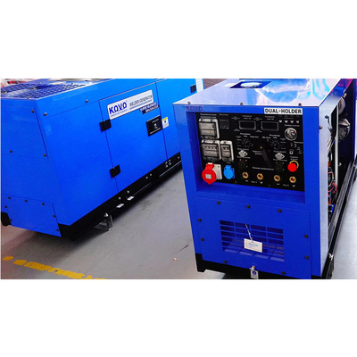 Máquina de soldadura de diésel EW500DST 1000KG para la industria de la construcción