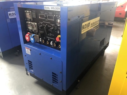 1500/1800 rpm Velocidad KOVO EW500DST Generador de soldador diesel 220V/380V Voltagem nominal
