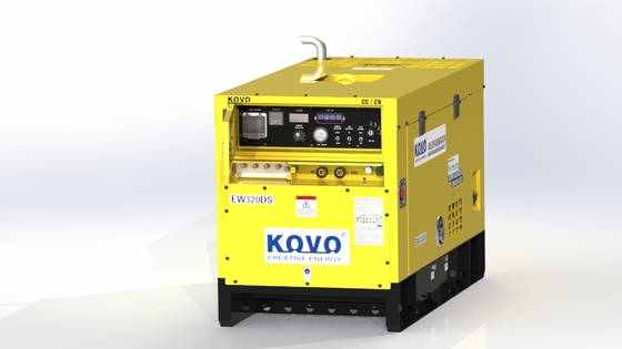 Versátil KOVO EW320DST Soldadora accionada por motor Fácil de operar Frecuencia de pulso 50/60 HZ